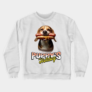 Dog and Hot dog 7112 Crewneck Sweatshirt